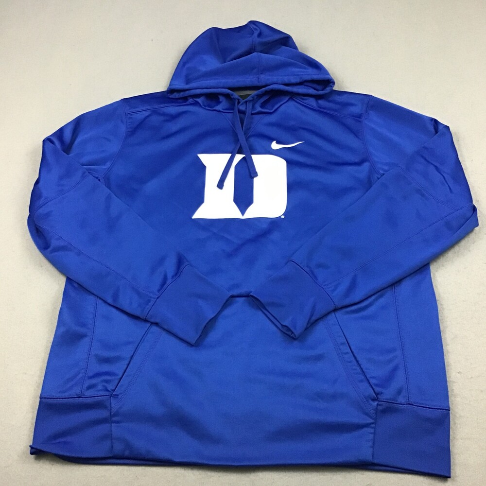 Duke Blue Devils Hoodie Men Extra Large Blue Sweatshirt Basketball Pullover XL